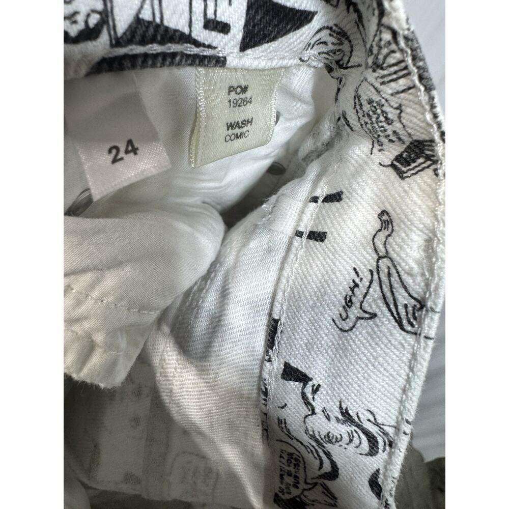 Reformation Comic High Rise Straight Leg Size 23 - Picture 5 of 6